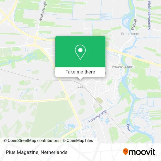 Plus Magazine map