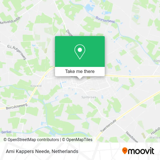 Ami Kappers Neede map