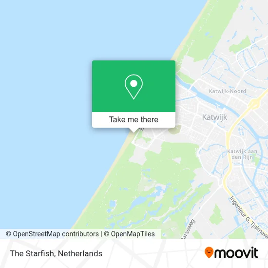 De Zeester map