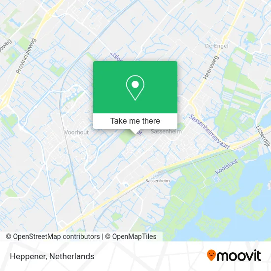 Heppener map