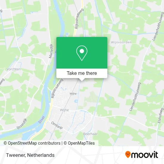 Tweener map