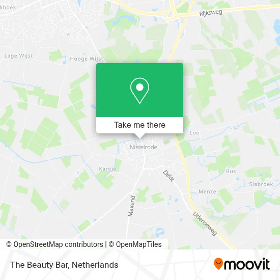 The Beauty Bar map