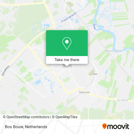 Bos Bouw map