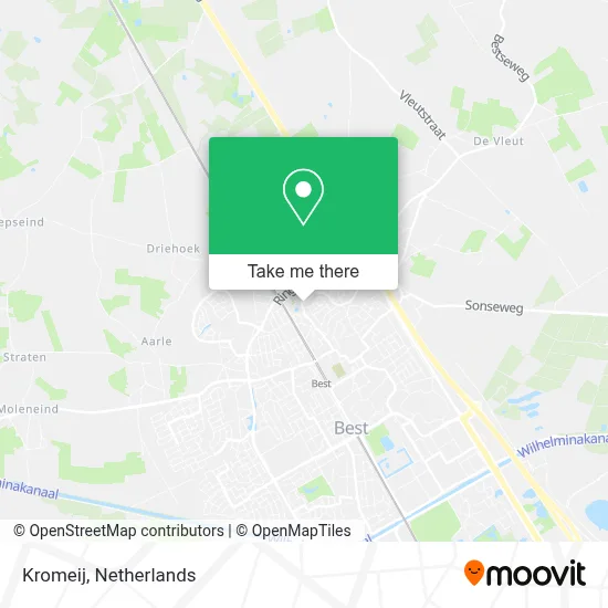 Kromeij map