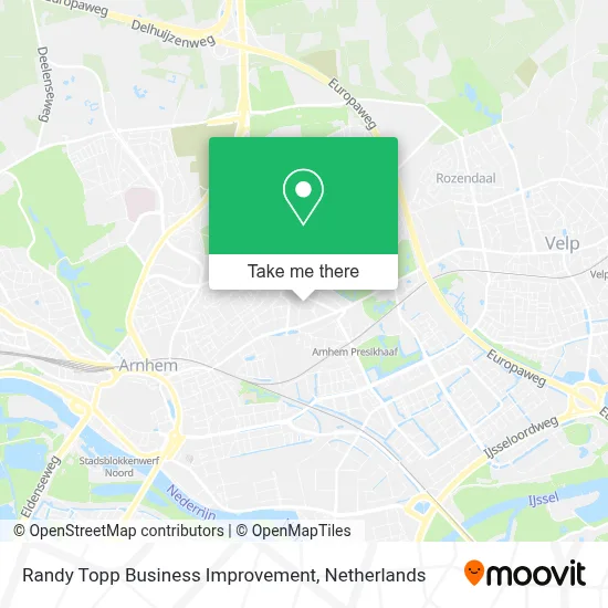 Randy Topp Business Improvement map