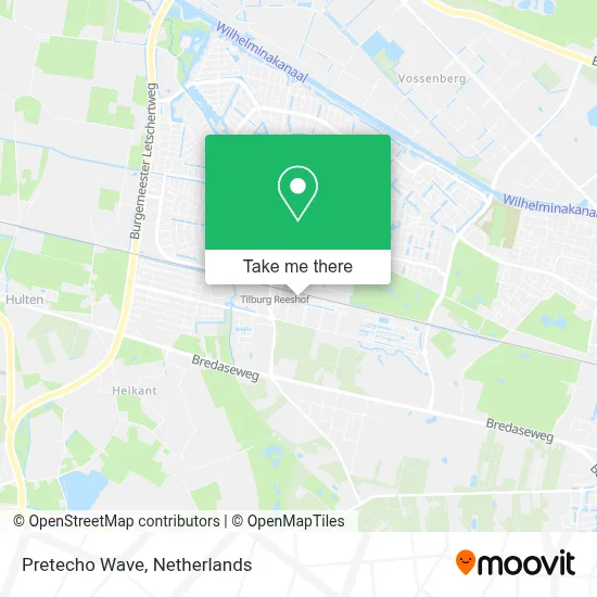 Pretecho Wave map