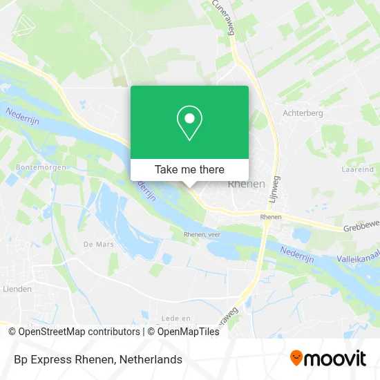 Bp Express Rhenen map