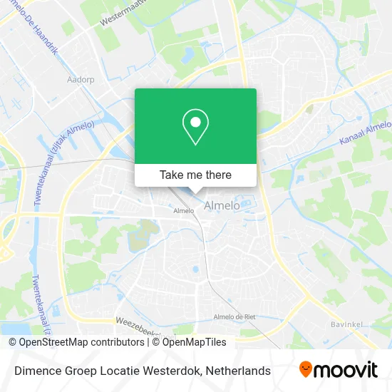 Dimence Groep Locatie Westerdok map