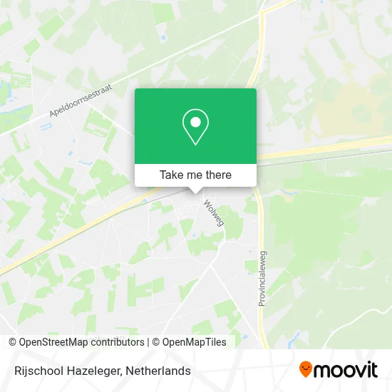 Rijschool Hazeleger map