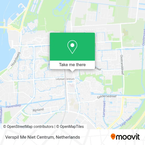 Verspil Me Niet Centrum map