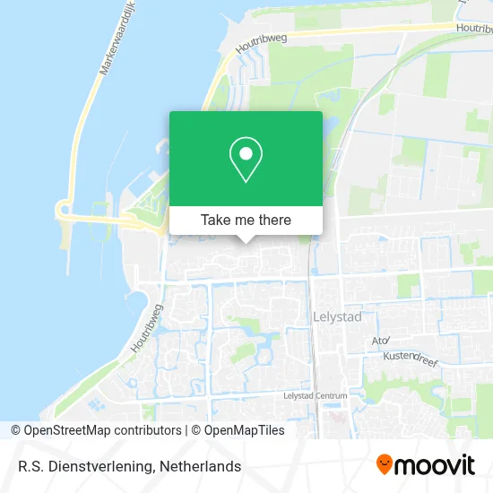 R.S. Dienstverlening map