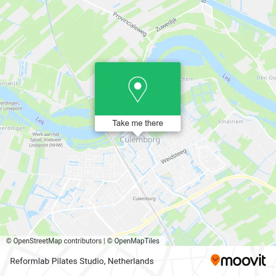 Reformlab Pilates Studio map