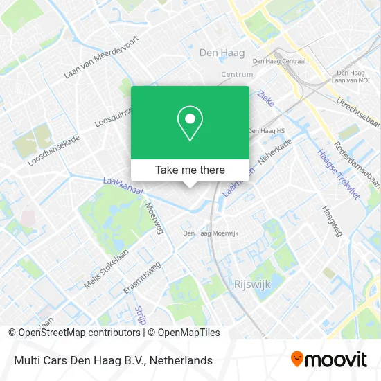 Multi Cars Den Haag B.V. map