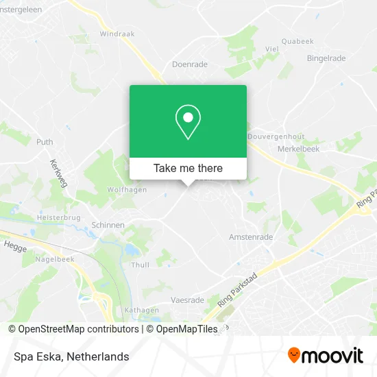 Spa Eska map