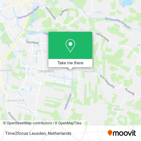 Time2focus Leusden map