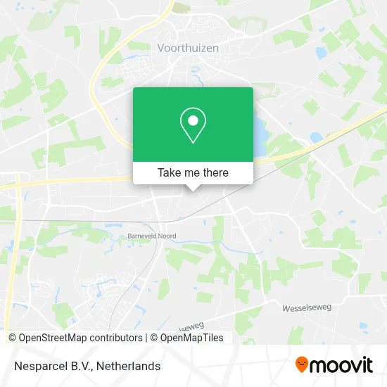 Nesparcel B.V. map