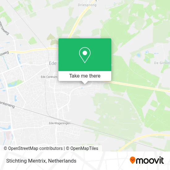 Stichting Mentrix map