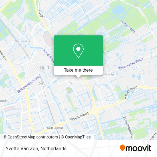 Yvette Van Zon map