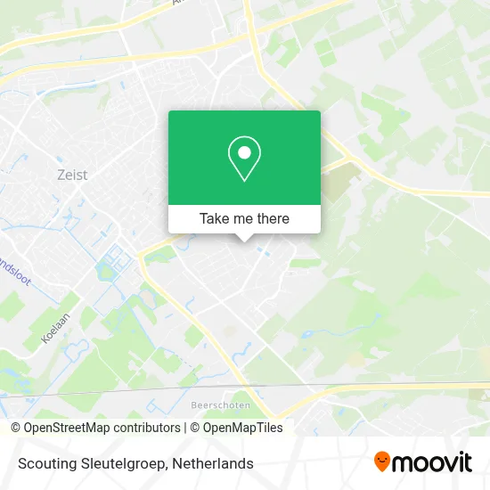 Scouting Sleutelgroep map