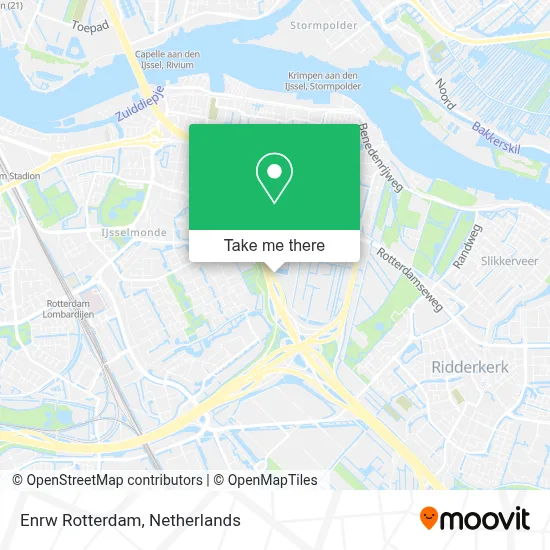 Enrw Rotterdam map