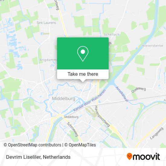 Devrim Liseliler map