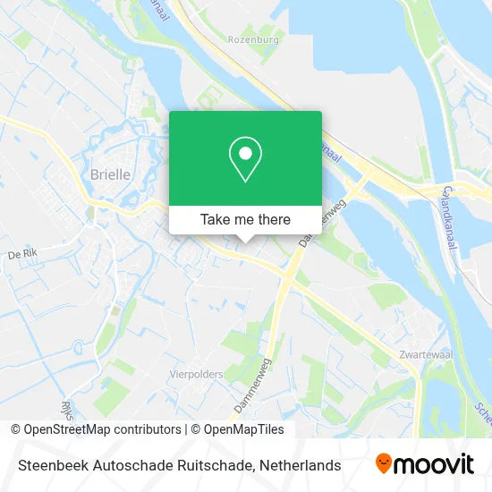 Steenbeek Autoschade Ruitschade map
