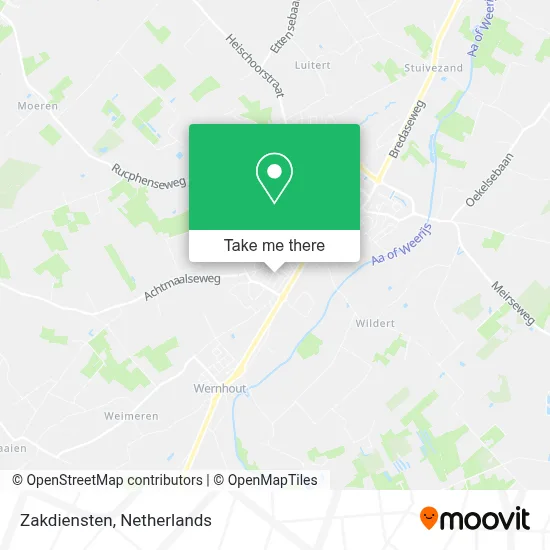 Zakdiensten map
