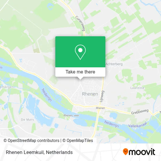 Rhenen Leemkuil map