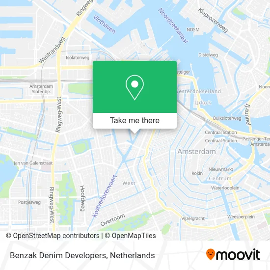 Benzak Denim Developers map