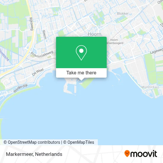 Markermeer map