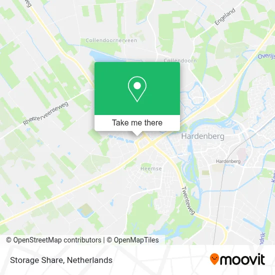 Storage Share map