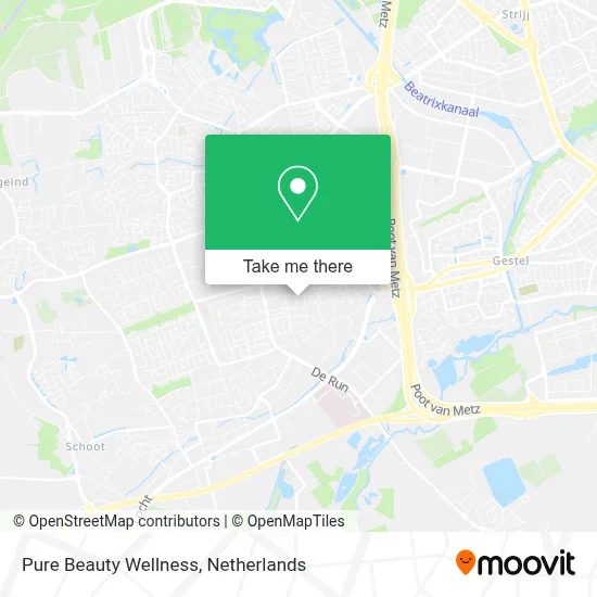 Pure Beauty Wellness map