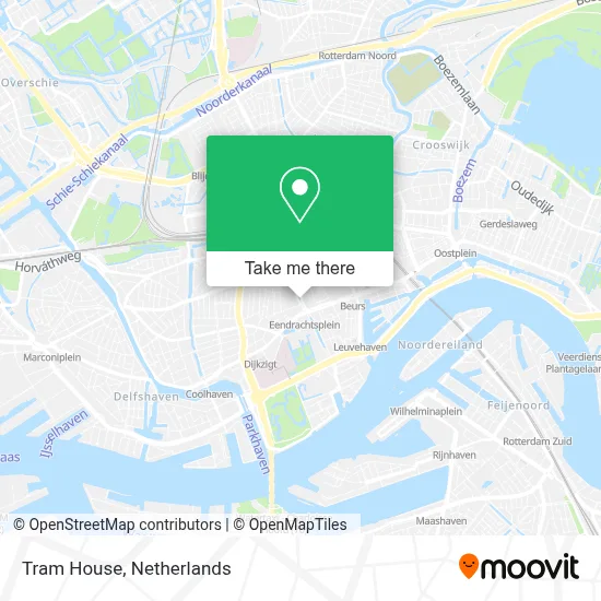 Tramhuis map