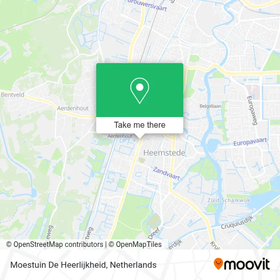 Moestuin De Heerlijkheid map