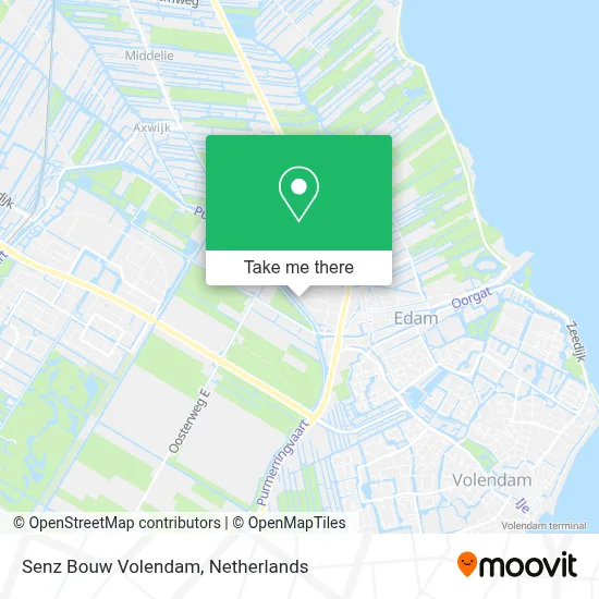 Senz Bouw Volendam map
