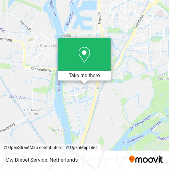 Dw Diesel Service map