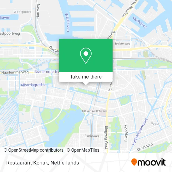 Restaurant Konak map