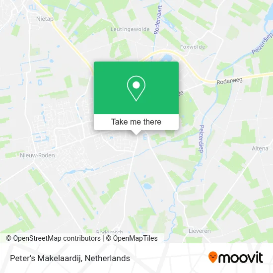 Peter's Makelaardij map