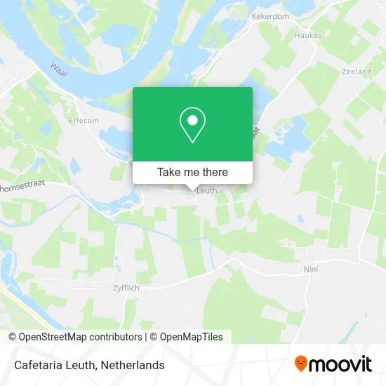 Cafetaria Leuth map
