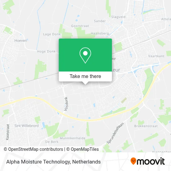Alpha Vochttechniek map