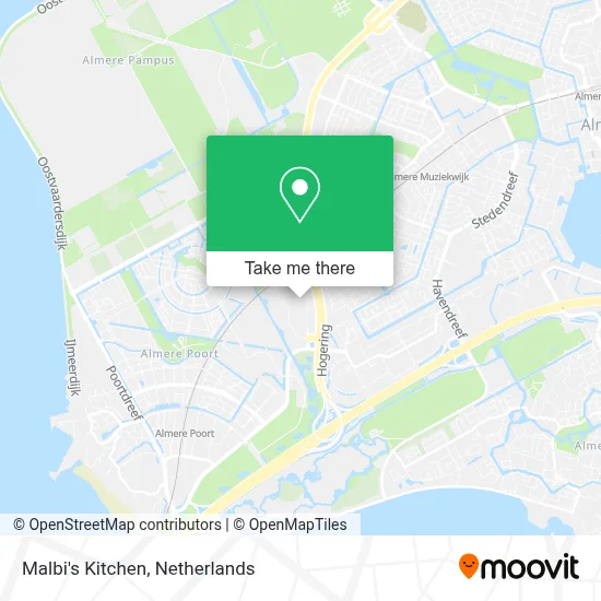 Malbi's Kitchen map