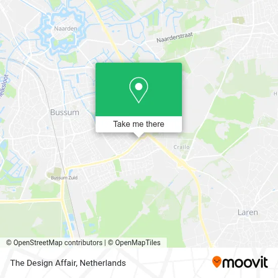 The Design Affair map