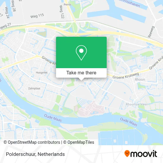 Polderschuur map