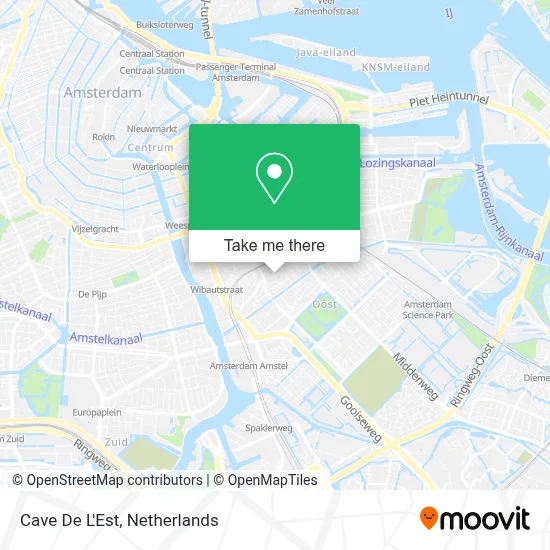 Cave De L'Est map