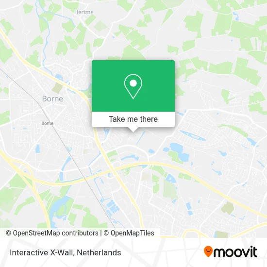 Interactive X-Wall map