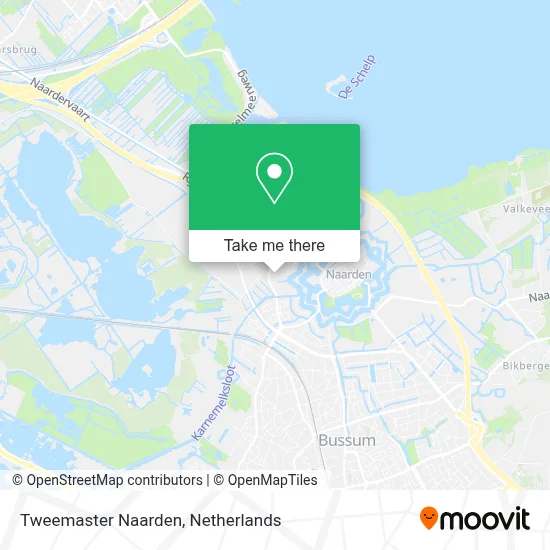 Tweemaster Naarden map