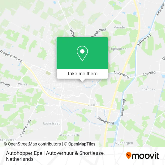Autohopper Epe | Autoverhuur & Shortlease map