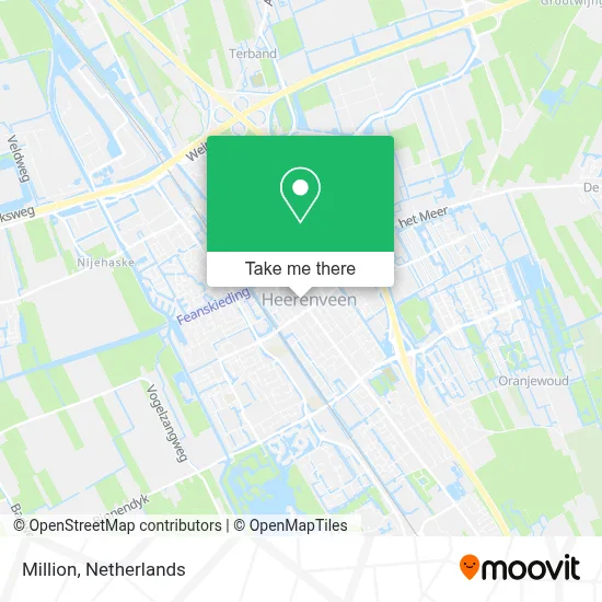 Million map