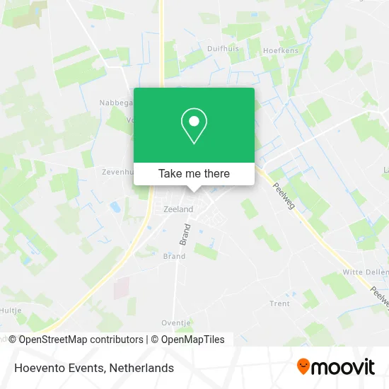 Hoevento Events map