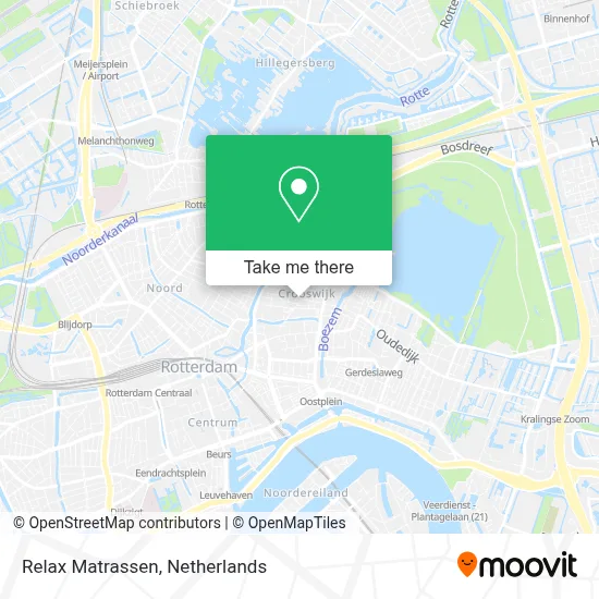 Relax Matrassen map